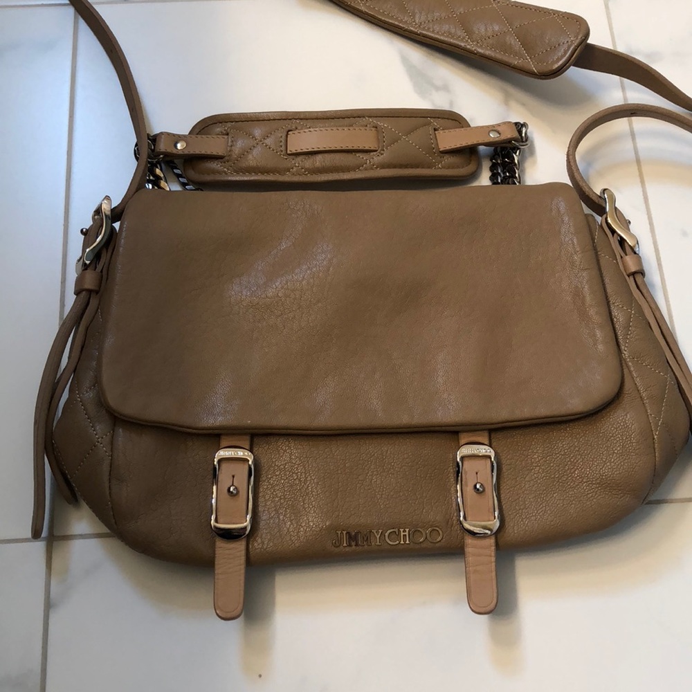 Jimmy choo crossbody bag with chains